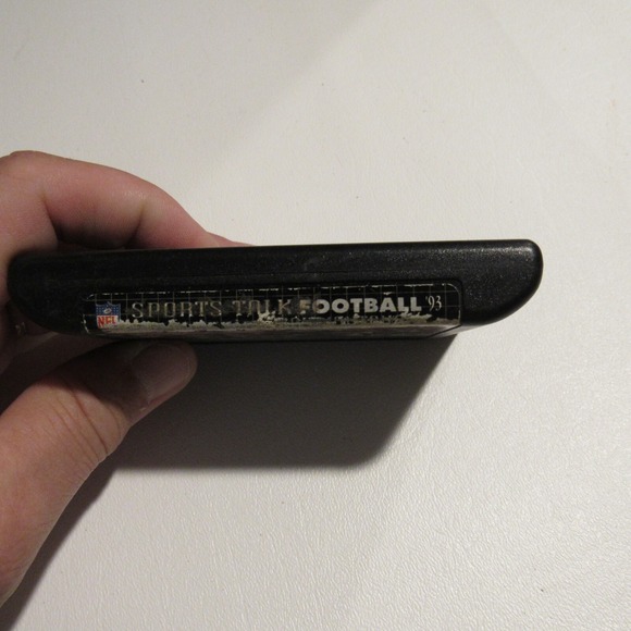 NFL Sports Talk Football '93 Starring Joe Montana (Sega Genesis,1992) ‎ 3 - Picture 3 of 4